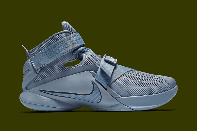 Nike LeBron Soldier 9 Blue Sneaker Hypebeast