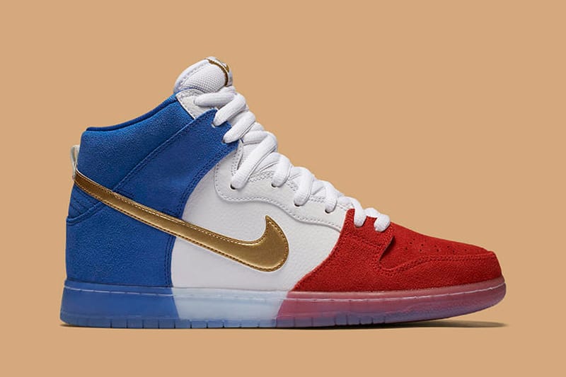 Nike SB Dunk High Tricolor Sneaker | Hypebeast