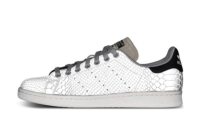 adidas Originals Releases the Stan Smith in Python Silver Hypebeast