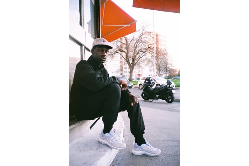 supreme air max hat white