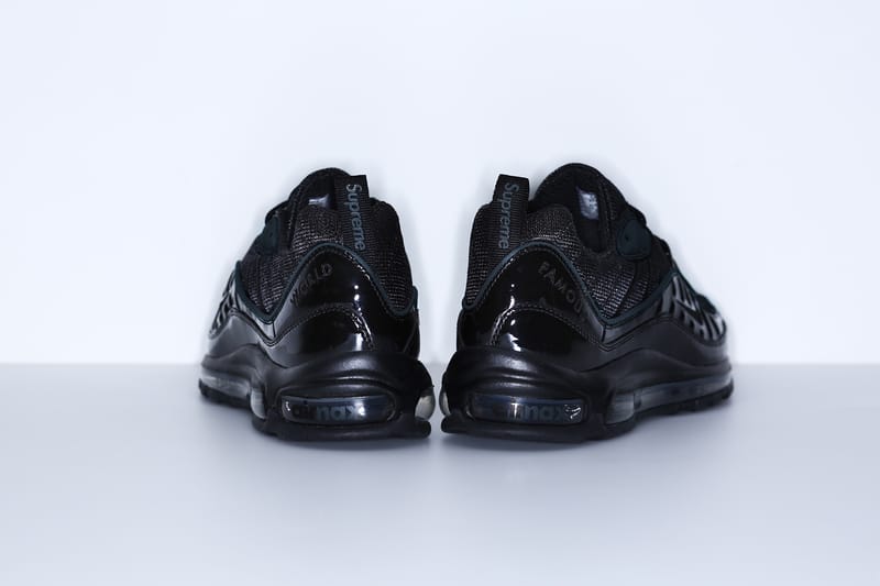 Nike air max hot sale 98 supreme black