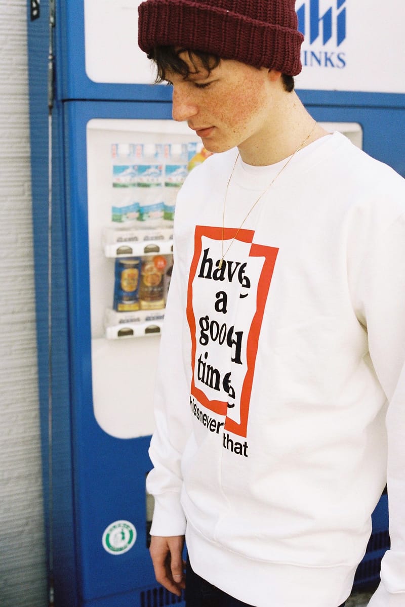Have a good time x thisisneverthat コラボ tシャツ thisisneverthat x Have A Good Time Capsule | Hypebeast