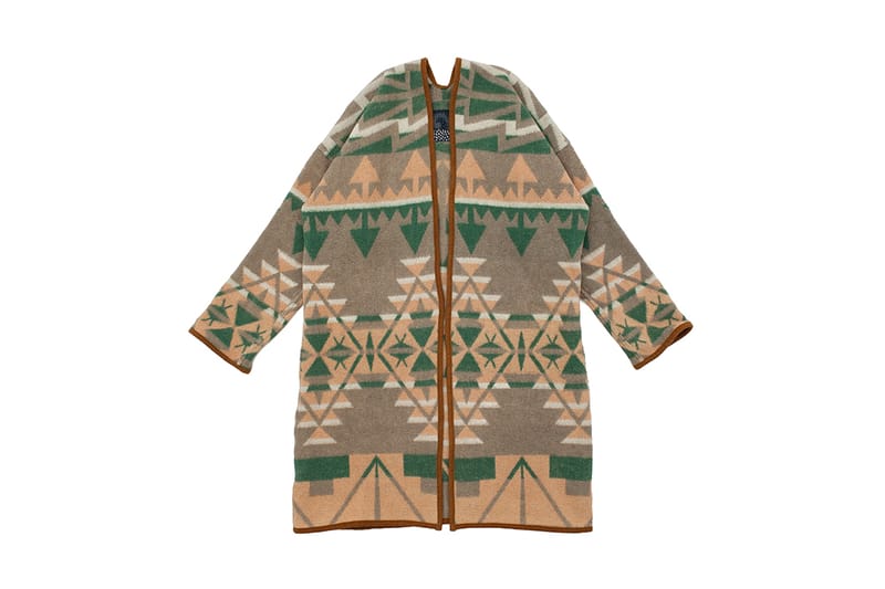 visvim Sanjuro Coat with Navajo Print | Hypebeast