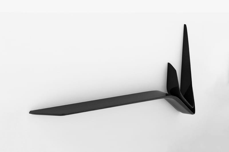 Zaha Hadid CITCO Valle Black Granite Shelf | Hypebeast