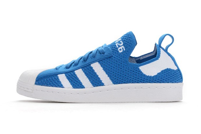 adidas superstar 80s primeknit men Blue