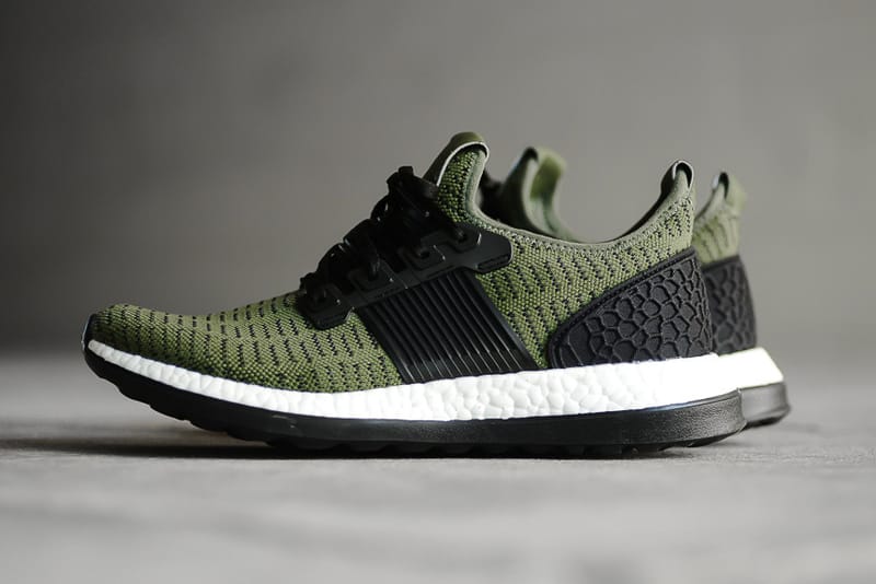 Adidas pure boost army green sale