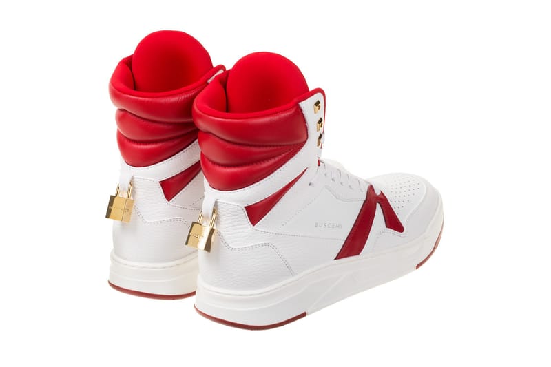 Buscemi 150MM Basketball Sneaker Rose Decals Hypebeast