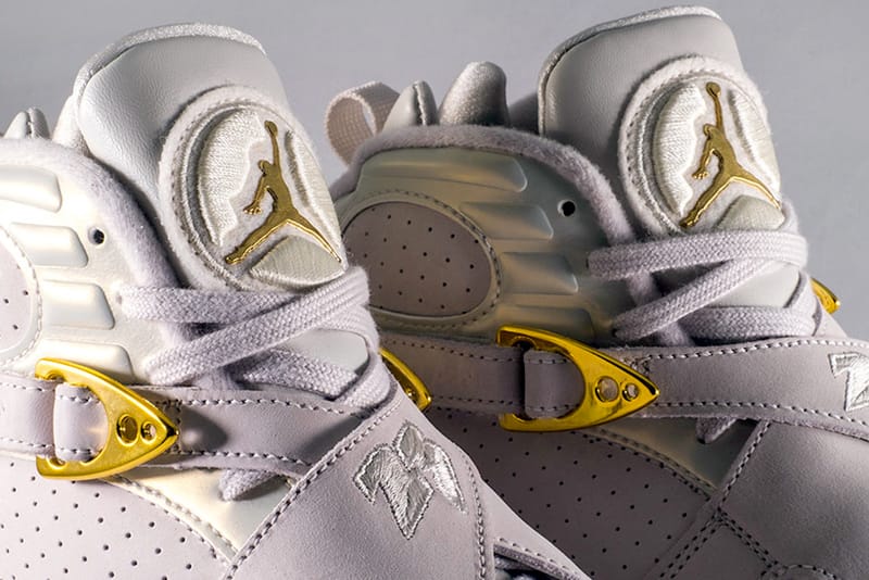 Jordan 8 confetti sales white