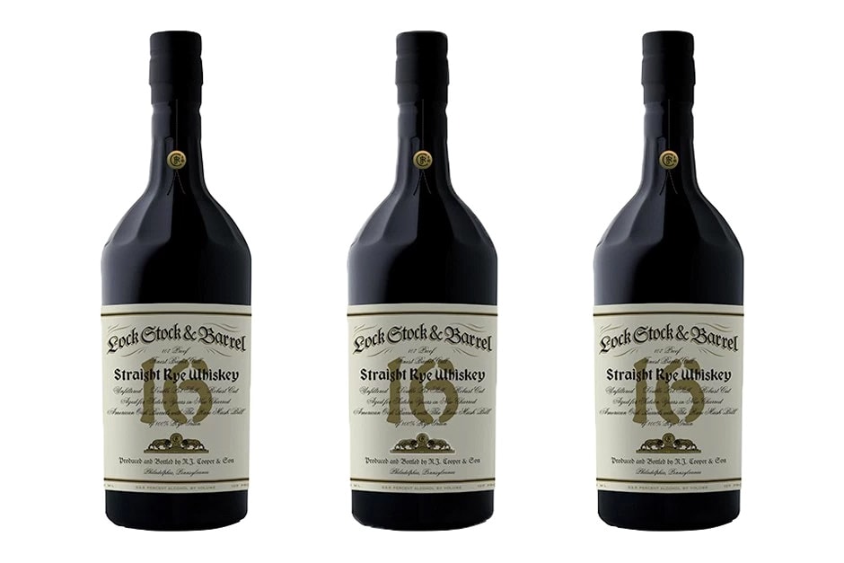 Lock Stock & Barrel 16 Year Old Rye Whiskey Hypebeast