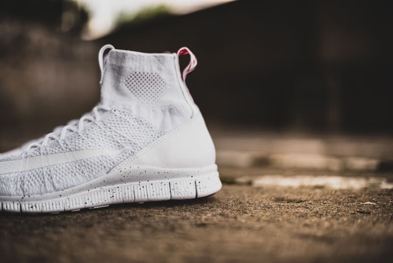 nike free flyknit mercurial white