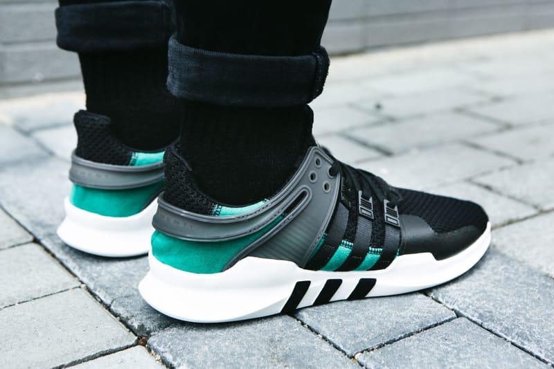 Eqt support outlet adv green black