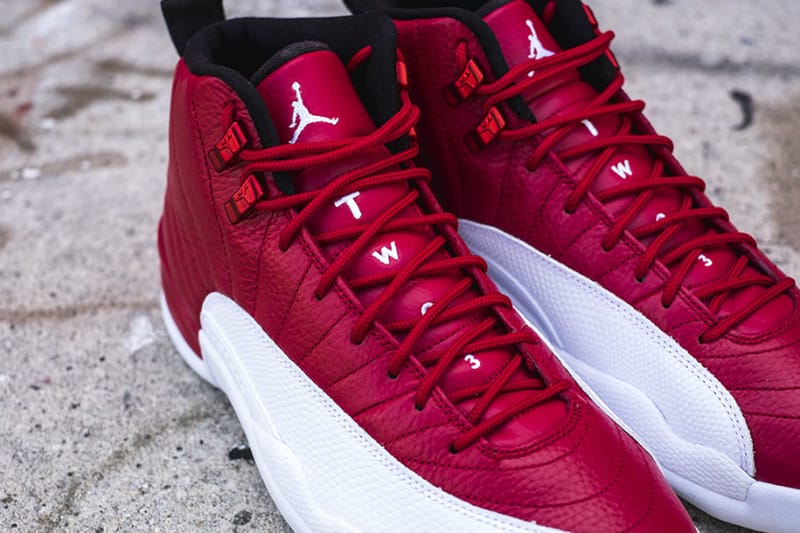 Air jordan retro 12 on sale red