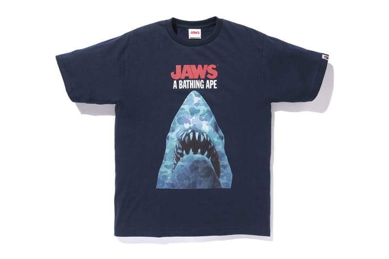 Bape jaws hot sale hoodie