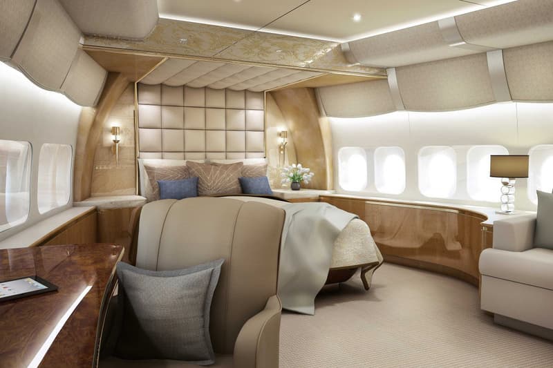 Custom 747 Boeing 747 VIP Private Jet Interior Photos | Hypebeast