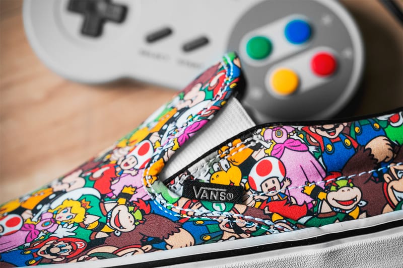 Vans and Nintendo Collaboration Closer Look Hypebeast