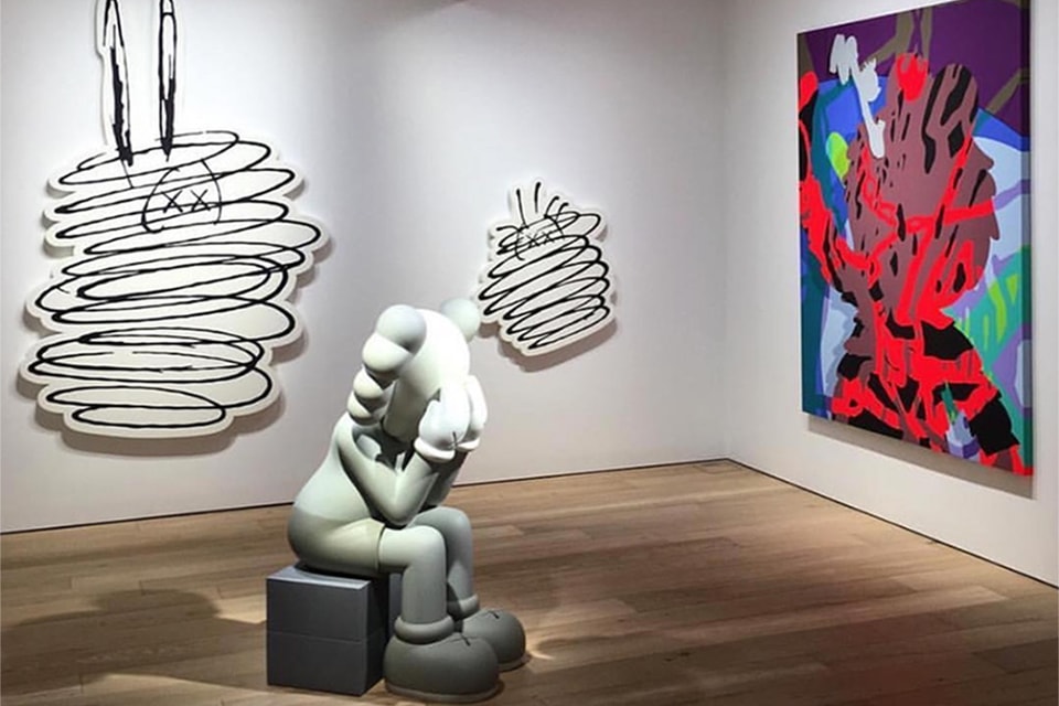KAWS Exhibition at Galerie Perrotin Hypebeast