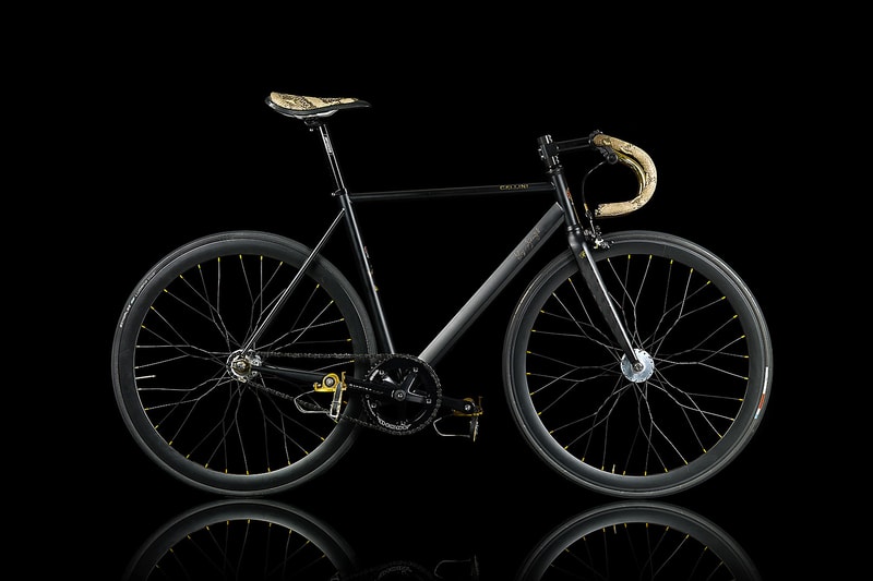 La Strana 24k Gold and Snakeskin Bike | Hypebeast