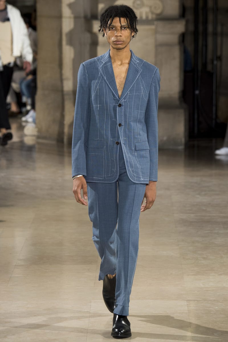 Blue maison discount margiela suit