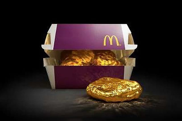 McDonald's Japan to Give Away Golden Nugget | Hypebeast