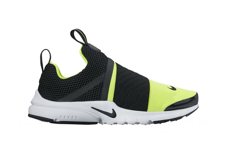 Nike presto extreme on sale yellow running shoes