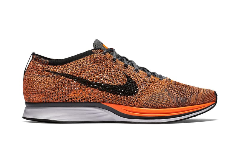 Nike flyknit racer sales orange