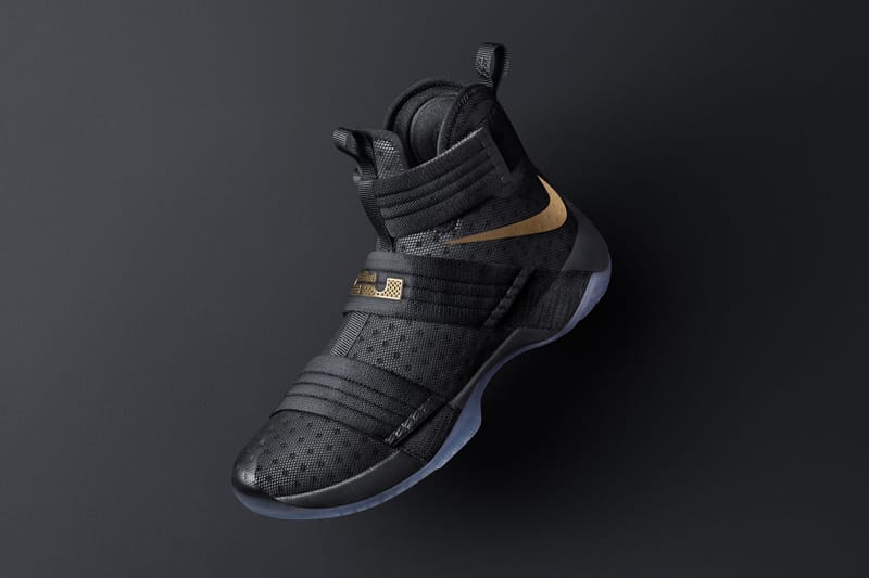 Lebron soldier 10 store black and yellow