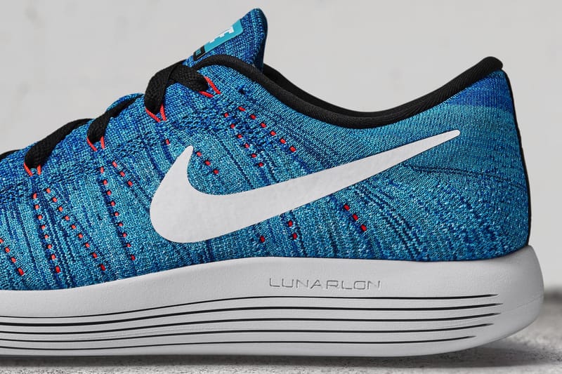 Nike lunarepic sales flyknit blue