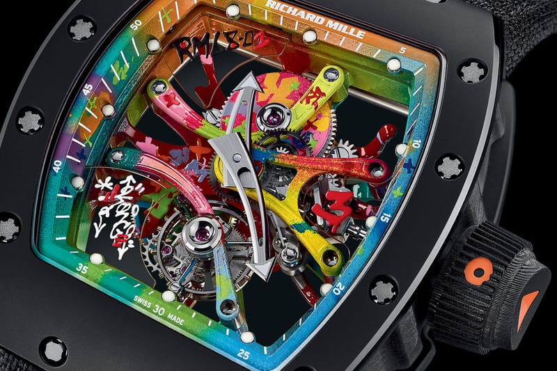 Richard Mille Graffiti Tourbillon by Kongo Hypebeast