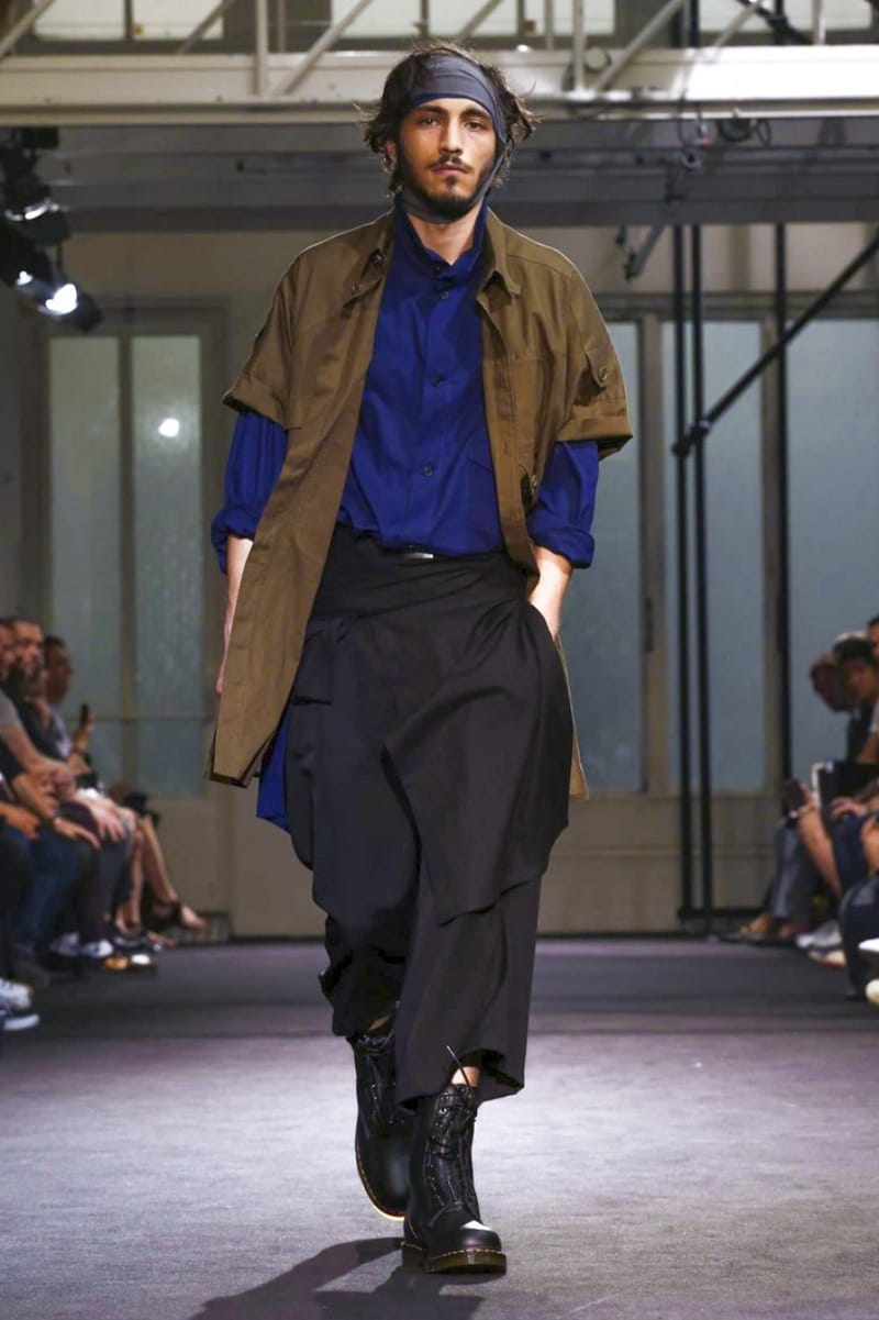 Yohji Yamamoto 2017 Spring/Summer Menswear Collection