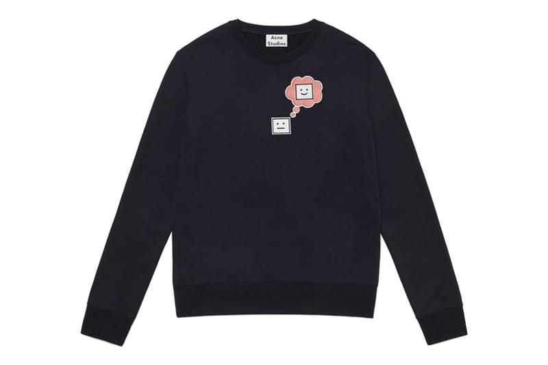 Acne studios emoji sweatshirt sale