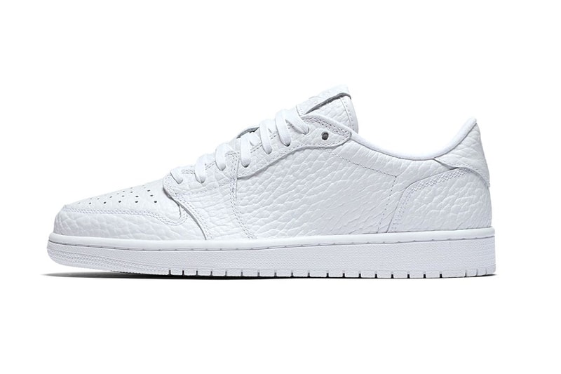 swooshless jordan 1 white