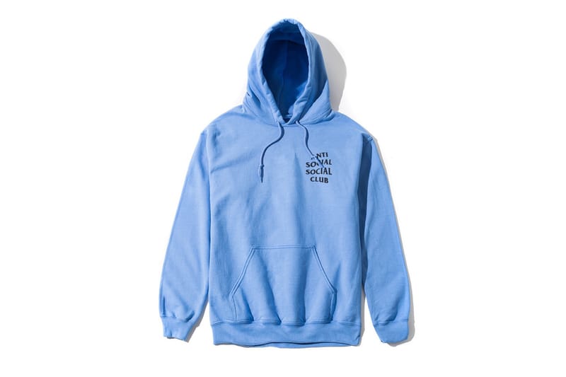 Anti social social club sky is falling discount hoodie