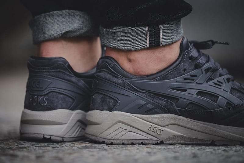 Asics gel kayano store trainer dark grey