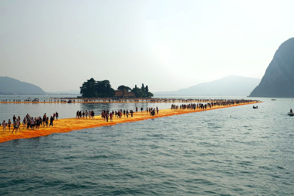 Christo Jeanne-Claude The Floating Piers Closes | Hypebeast