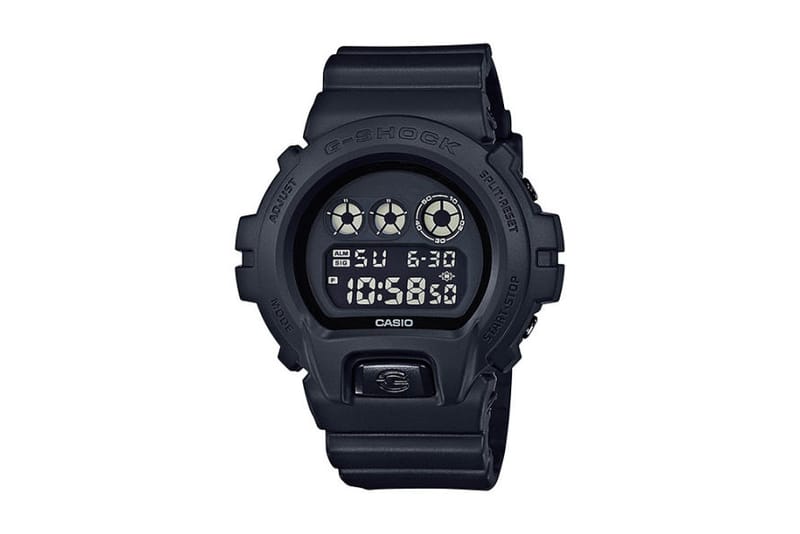 G shock matte black sales series