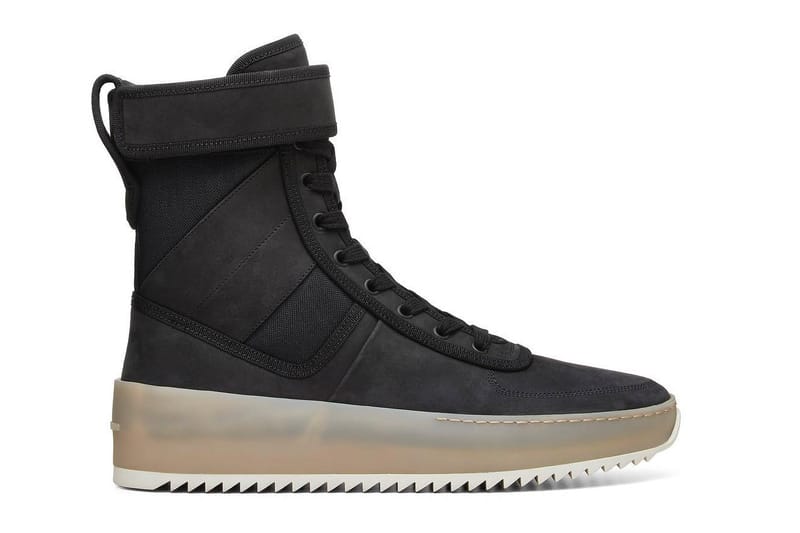 Fear of God Black Gum Military Sneaker | Hypebeast