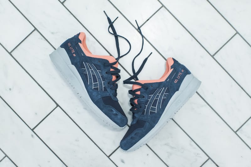 Asics gel-lyte iii outlet men's indian ink shoes