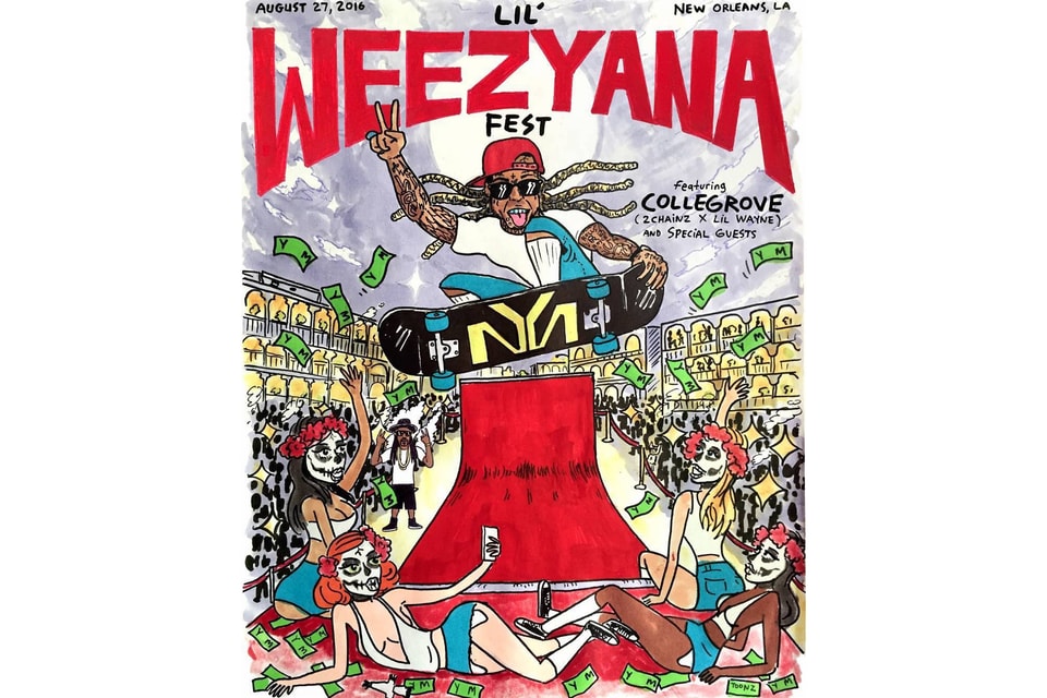 Lil Wayne Festival Lil Weezyana Fest 2 in New Orleans Hypebeast