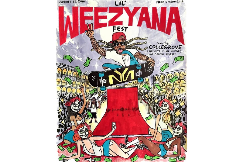 Lil Wayne Festival Lil Weezyana Fest 2 in New Orleans Hypebeast