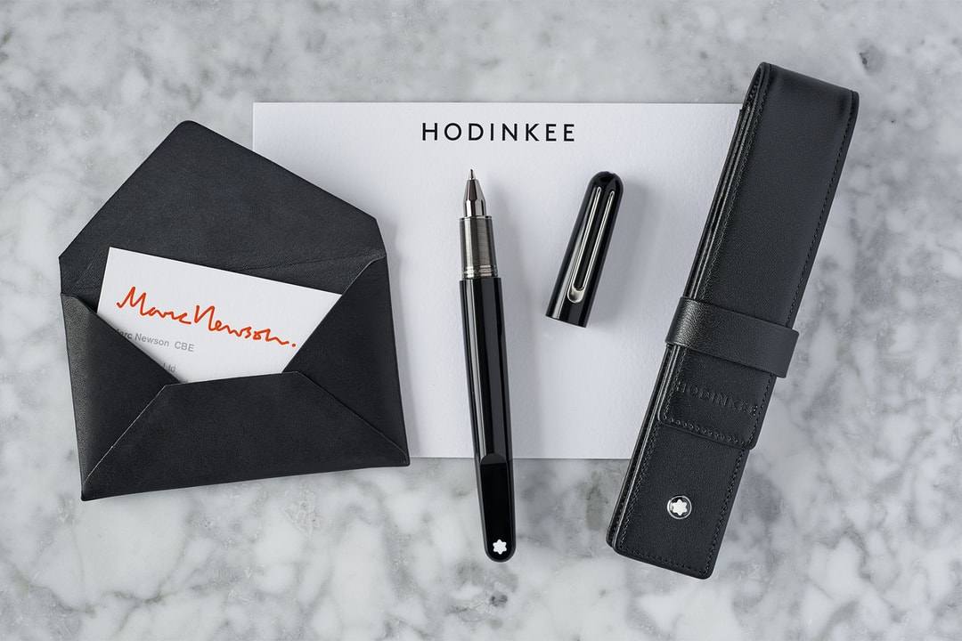 HODINKEE предлагает эксклюзивный набор ручек Marc Newson x Montblanc