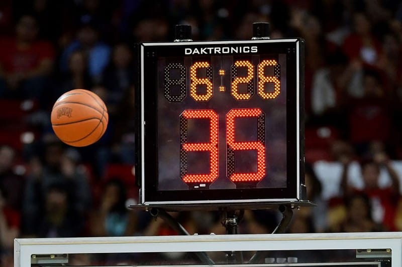 Nba deals shot clock