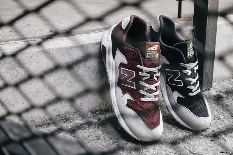 New balance 580 clearance burgundy