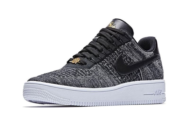 air force one flyknit grey