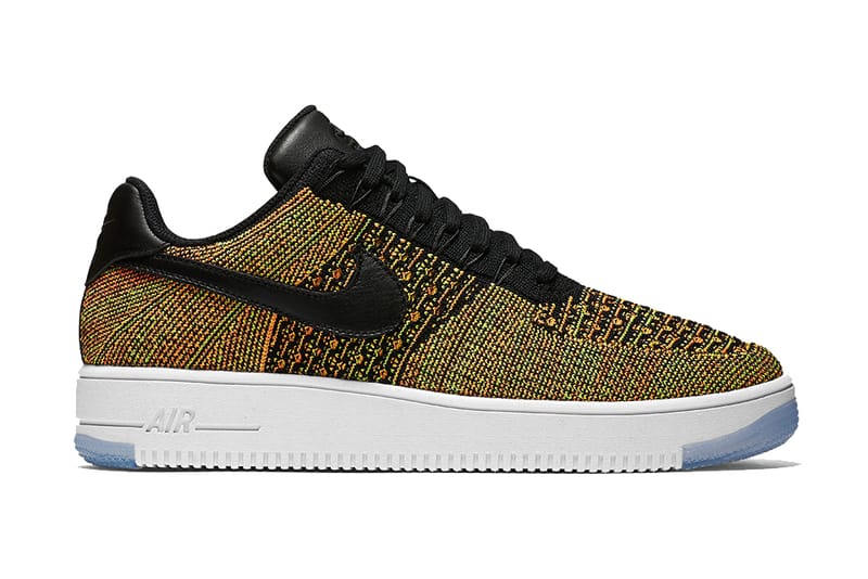 Air force one hot sale flyknit multicolor