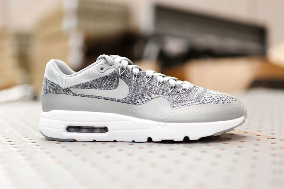 Nike's Air Max 1 Ultra Flyknit Gets Revamped in Wolf Grey