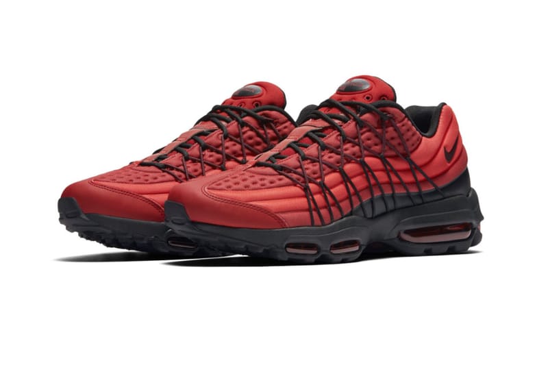 Nike air max 95 ultra se black orange sale