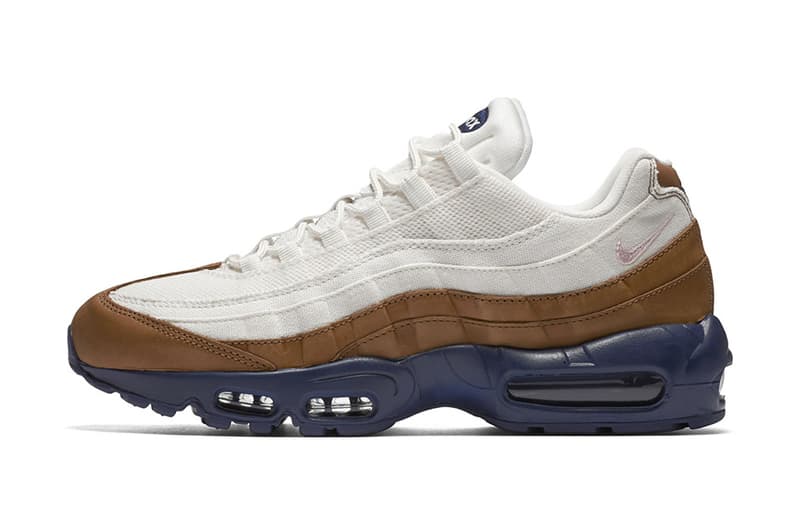 air max 95 white and brown