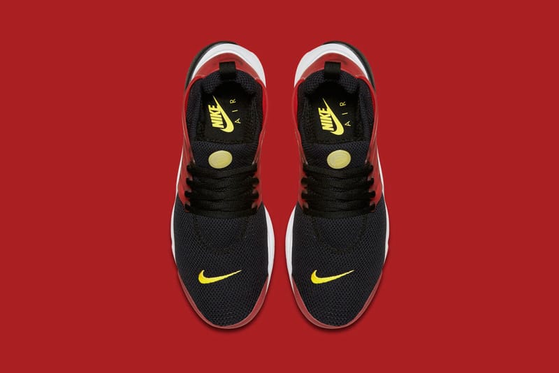 Nike air presto shop essential black red