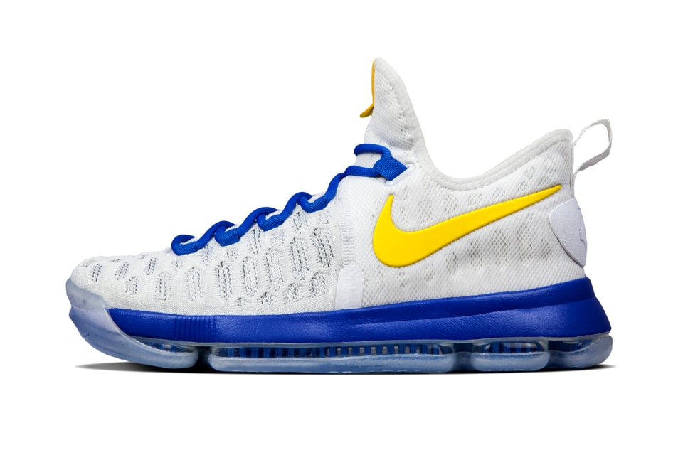 Nike KD 9 Golden State Warriors Colors | Hypebeast