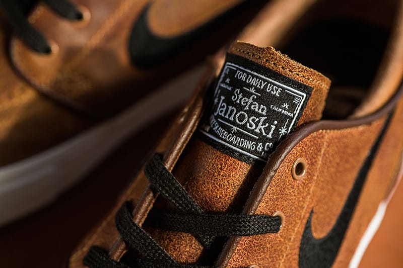 Nike sb janoski ale brown sale leather